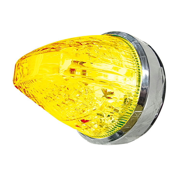 楽天市場】【LEDファルコンマーカー12/24V（イエローレンズ/イエロー 