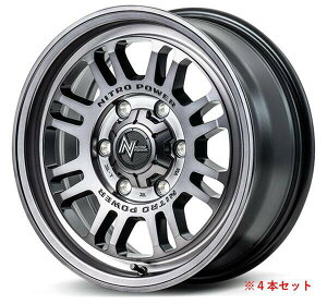 ynCG[XpzC[ MID NITRO POWER M16 ASSAULT 16×6.5JCZbg38 6 PCD139.7 XeB[NA 4{Zbgz@Vi@@Pi@Ch@hXAbv@JX^