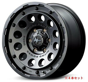 【ハイエース用ホイール MID NITRO POWER H12 SHOTGUN 16×6.5Jインセット38 6穴 PCD139.7 バレルブラック 4本セット】 新品 送料無料 単品 ワイルド ドレスアップ カスタム