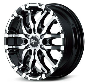 ynCG[XpzC[ MID NITRO POWER M26 CROSS FANG 16×6.5JCZbg38 6 PCD139.7 ubN^bN/~[Jbgz@Vi@@Pi@Ch@hXAbv@JX^