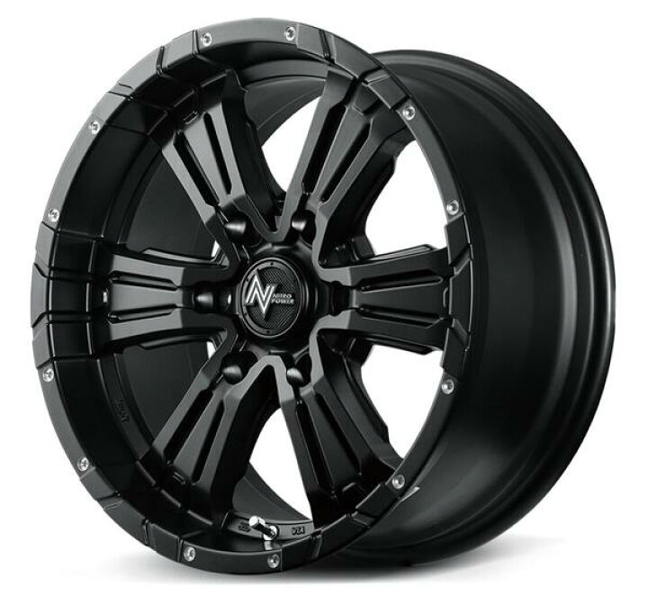 楽天市場】【ハイエース用ホイール MID NITRO POWER CROSS CLAW 17×6.5 