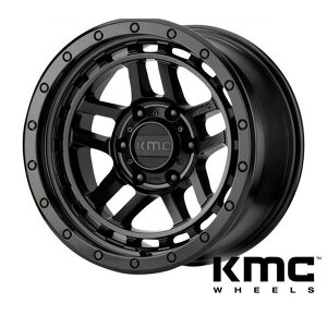 �y07y- �W�[�v �����O���[ JK JL | �z�C�[�� KM540 RECON �T�e���u���b�N 18x8.5J+18 5x127 1�{ KMC�z