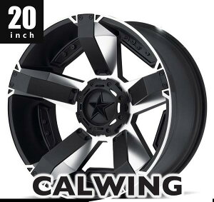 �yF150/���v�^�[ | �z�C�[�� XD811 ROCKSTAR 2 �}�b�g�u���b�N�}�V�� �}�b�g�u���b�N�A�N�Z���g 20X9 +18 6X135/139.7 1�{ KMC�z