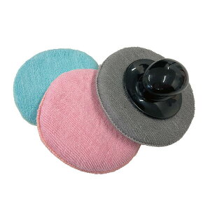 【ハンドル付き洗車用スポンジ(スポンジ3個セット)】トラック 洗車グッズ メンテナンス ケア