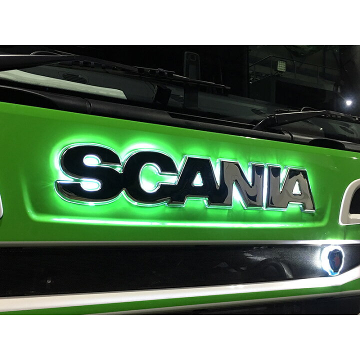 楽天市場】【自光式エンブレム (SCANIA文字) SCANIA Next-Gen】SCANIA 