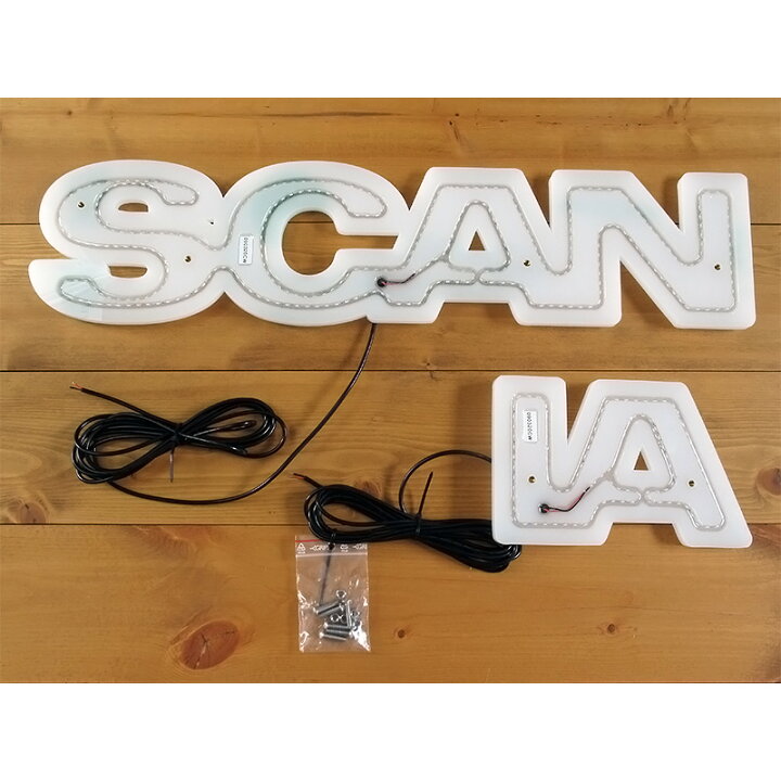 楽天市場】【自光式エンブレム (SCANIA文字) SCANIA Next-Gen】SCANIA 