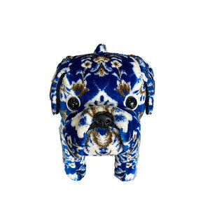 金華山ぬいぐるみ ブルドッグ / かわいい 内装 ぬいぐるみ プレゼント カスタム パペット ブルドック 新格子 犬 ぶるどっぐ わんこ わんわん わんちゃん