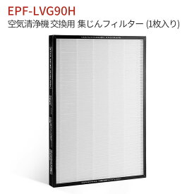 EPF-LVG90H 集じんフィルター epf-lvg90h 日立 空気清浄機 フィルター EP-LVG90 EP-MVG500KS 交換用集塵フィルター (互換品/1枚入り)