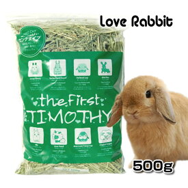 【日付指定不可】うさぎ専門店のチモシー1番刈り【the First TIMOTHY 500g】