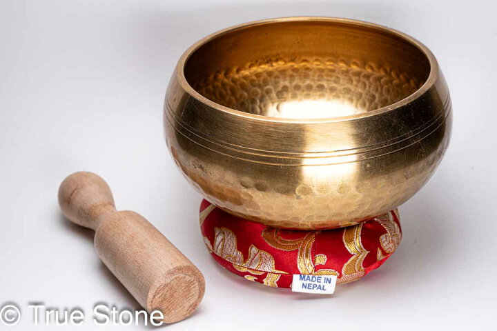 楽天市場】ネパール製 シンギングボウル 520g スティック シンギング 