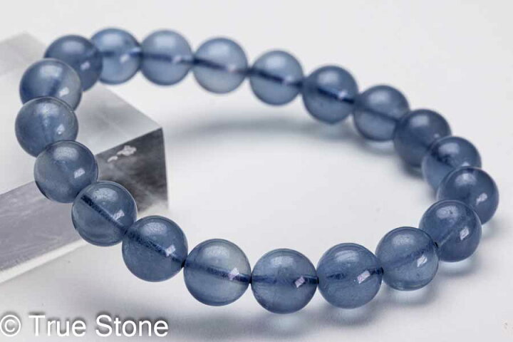 楽天市場】AAA サンタマリアブルー アクアマリン ブレスレット 9.5mm  