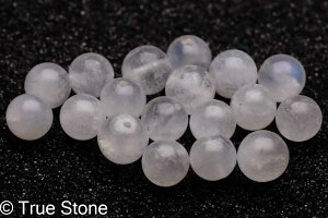 ムーンストーン 粒セット販売 18個 8mm-8.6mm 長石 フェルドスパー ブルーシラー アルバイト パワーストーン 天然石 原石