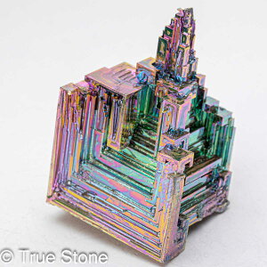 ビスマス 人工結晶 重量 95g 元素記号 Bi 原子番号 83 天国への階段 虹色の階段 宇宙要塞 金属結晶