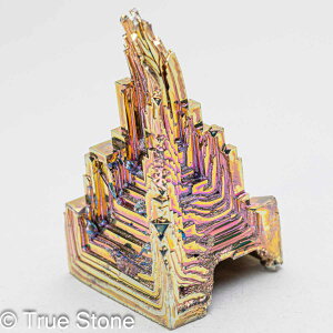 ビスマス 人工結晶 重量 41g 元素記号 Bi 原子番号 83 天国への階段 虹色の階段 宇宙要塞 金属結晶