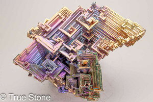 希少 巨大 ビスマス 人工結晶 重量 1009g 元素記号 Bi 原子番号 83 天国への階段 虹色の階段 宇宙要塞 金属結晶