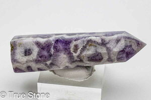 シェブロンアメジスト 六角柱 ホワイトクォーツ アメジスト アメシスト 天然石 原石