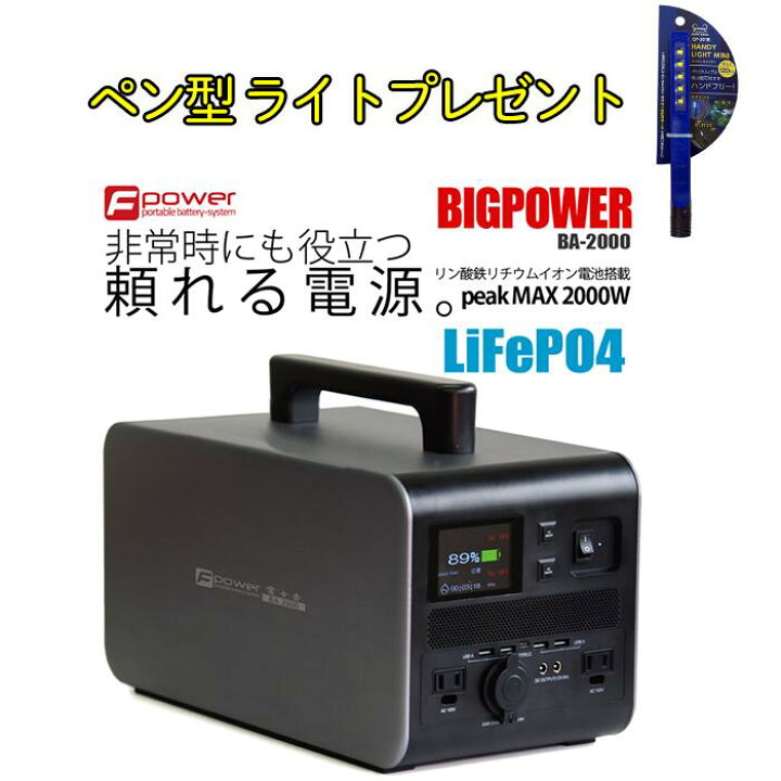 楽天市場】【レビュー投稿で保証3年】BA-2000富士倉ポータブル 
