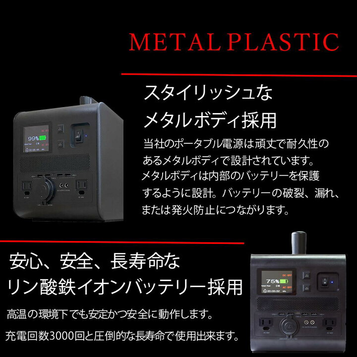楽天市場】台数限定！富士倉BA-2000 ポータブル電源 家庭用 発電機 