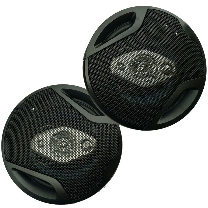 楽天市場】カースピーカー 16cm 2個セット 置き型 ツイーター 