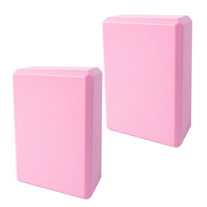 ヨガブロック 2個セット 軽量 軽い 丈夫 柔らかい ストレッチ 用品 用具 フィットネス ヨガ ピラティス ダイエット ジム エクササイズ 健康 体幹 トレーニング マッサージ 柔軟 器具 アイテム