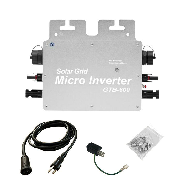 楽天市場】工事不要で太陽光発電 プラグインソーラー 800W マイクロ 