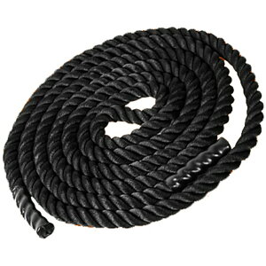 トレーニングロープ 長さ 9m × 太さ 50mm ジム ロープ ブラック 筋トレ トレーニング 縄 スイングロープ エクササイズ ダイエット 広背筋