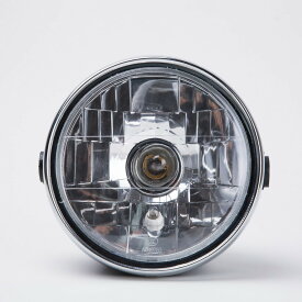マルチリフレクター ヘッドライト YBR125 180mm カスタム パーツ ドレスアップ バイク 互換品 汎用 ヤマハ 社外品