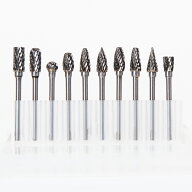 超硬 カッター タングステンバー ビット 3mm 10本 電動工具 電動 アタッチメント 研磨 消耗品 交換 予備 …