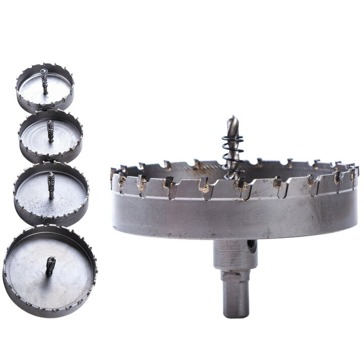 楽天市場】ステンレス 製 ホルソー 90.95.105.120mm 超硬 ホールソー 4 