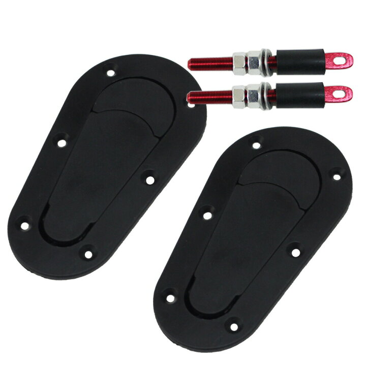 楽天市場】汎用型 ボンネットピン 2個セット ボンピン フラットタイプ  