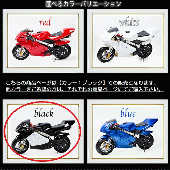 楽天市場】ポケバイ 49cc GP エンジン ポケットバイク 本体 2スト 