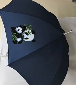 【期間限定ポイント5倍】パンダ（19-D）野生動物 傘 65cm 直径110cm レディース メンズ 男女兼用 雨傘 かわいい おしゃれ 梅雨 レイングッズ UVカット 風に強い 耐風 父の日
