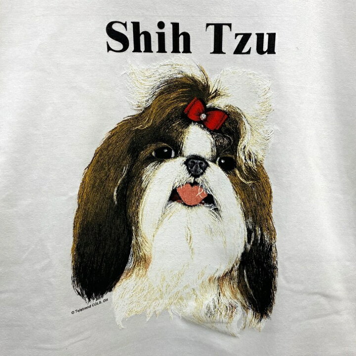 楽天市場】シーズー tシャツ 半袖 カットソー 丸首型 クルーネック 90s 