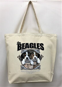 ビークル WN トートバッグ エコバッグ マイバッグ【Lサイズ/大】かわいい おしゃれ レディース メンズ 男女兼用 a4 大きめ キャンバス ドッグ 犬 犬柄 いぬ 犬プリント 犬グッズ