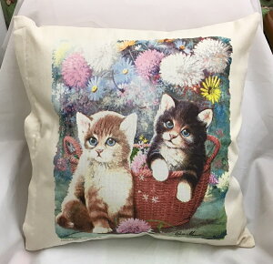 ݌ɌILbg i125jLvg ˂ lR L NbVJo[yJo[̂ gʔz 43×43cm 킢  Vv G  LOi It I[i[ObY