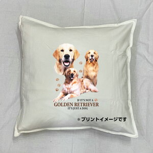 �y���������z�S�[���f�����g���o�[ �N�b�V���� NEW�y���g����/�z���C�g/�u���b�N�z 50x50cm �傫�� �r�b�O�T�C�Y �􂦂� ���킢�� ������� ���� ���� dog �h�b�O ���v�����g �G�� ���O�b�Y ���v