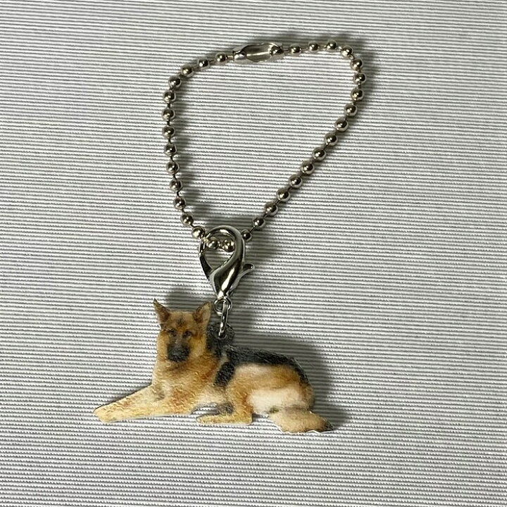 楽天市場 ジャーマンシェパード キーホルダー チャーム シェパードグッズ バッグチェーン マスクチャーム アクリル 犬 いぬ イヌ Dog 犬種別 犬雑貨 オーナーグッズ かわいい 輸入 キーチェーン プリント 送料無料 敬老の日 犬と動物 トラストワンポイント