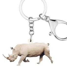 楽天市場 サイ 動物 キーホルダーの通販