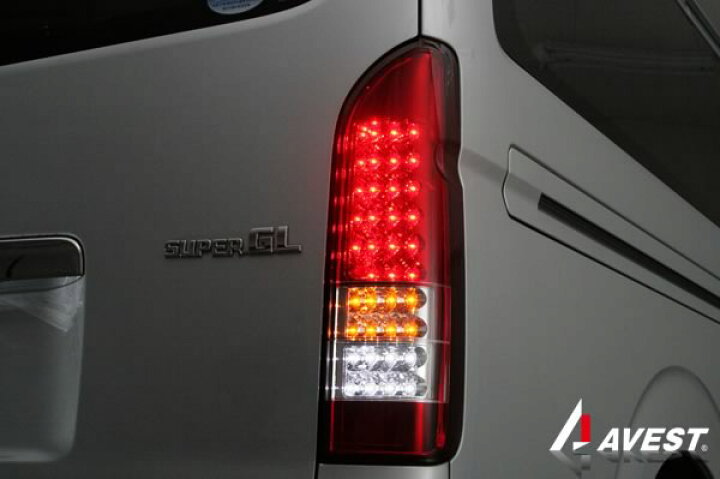 楽天市場】ハイエース 200系 1型 2型 3型 フル LED テールランプ/テールライトレッドタイプ AVEST : JACKPARTS 楽天市場】ハイエース 200系 1型 2型 3型 フル LED テールランプ/テールライトレッドタイプ AVEST : JACKPARTS