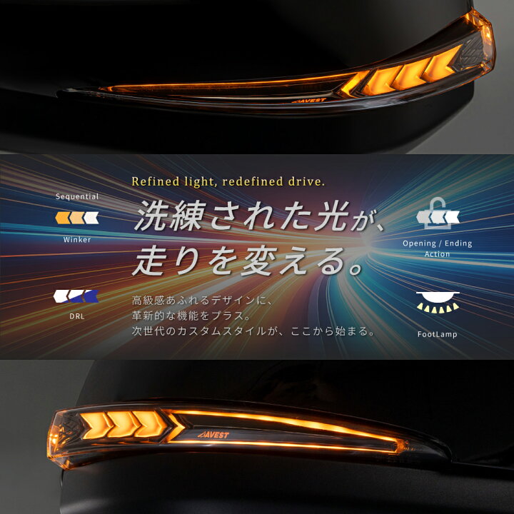 楽天市場】RAV4 VerticalArrow Typeα ラブフォー ラブ4 50 50系 流れる 