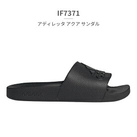 アディダス サンダル メンズ レディース アディレッタ アクア IF7370 IF7371 adidas 2026春夏 ADILETTE AQUA SLIDES
