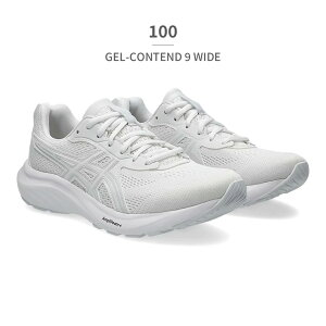 �A�V�b�N�X �X�|�[�c ���f�B�[�X �Q���R���e���h9���C�h 1012B678 asics �����j���O GEL CONTEND 9 WIDE