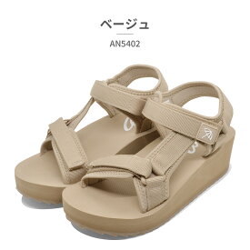 【スーパーセール】 アーノルドパーマー サンダル レディース AN5402 arnold palmer 2025春夏 スポーツサンダル 厚底