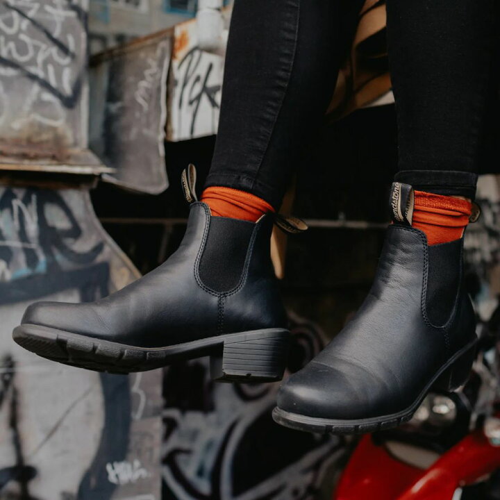 Blundstone 1671 焦る PU エラスティック サイデッド ヒール