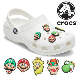 クロックス アクセサリ メンズ レディース ジビッツ チャーム スーパーマリオ 5PK 10007701 crocs