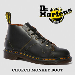 ySz hN^[}[` u[c Y fB[X `[` L[ K̔㗝X 16054001 Dr.Martens CHURCH MONKEY BOOT VINTAGE SMOOTH