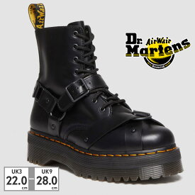 【お買い物マラソン】 ドクターマーチン 国内正規販売店 Dr.Martens QUAD RETRO JADON HARNESS ジェイドン ハーネス 8ホール ブーツ 30812001 厚底