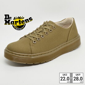 【お買い物マラソン】 ドクターマーチン スニーカー メンズ レディース VIBE 6 ホール シューズ 30830 30830538 Dr.Martens Dante DANTE DMS OLIVE CANVAS【ラッピング不可】 キャンバス