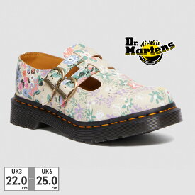 ドクターマーチン 国内正規販売店 メリー ジェーン ツイン ストラップ 1460 30793292 Dr.Martens 8065 FLORAL MASH UP LEATHER MARY JANE