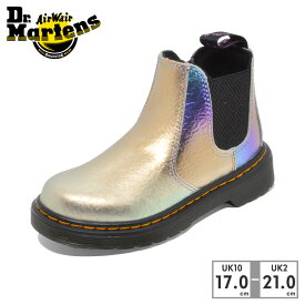 【お買い物マラソン】 【全国送料無料】 ドクターマーチン キッズ チェルシー ブーツ 30908649 Dr.Martens 2976 国内正規販売店 サイドゴアブーツ レインボーカラー